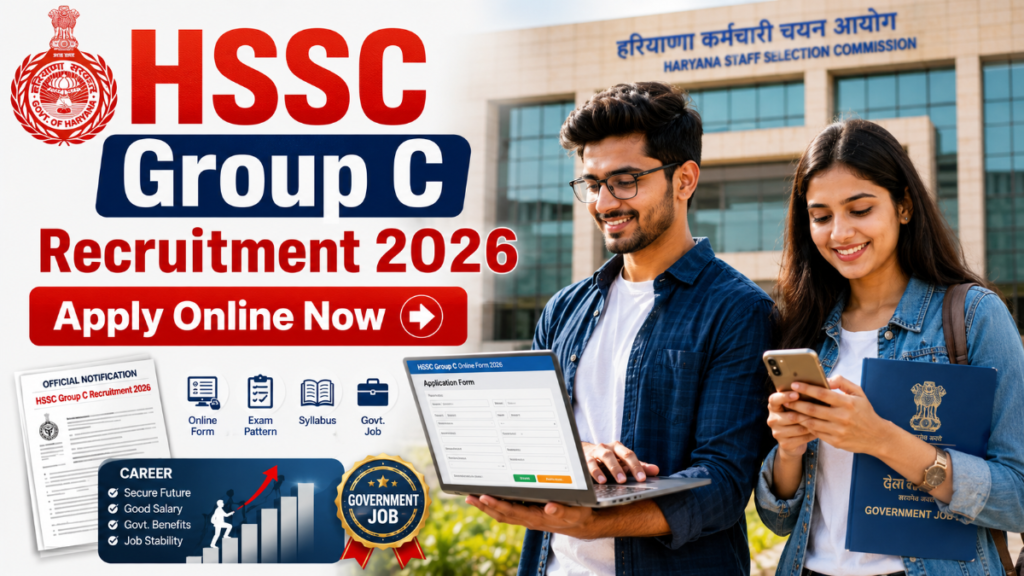 HSSC Group C Online Form 2026