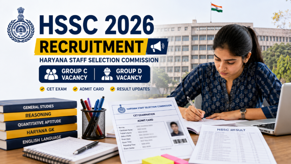 Haryana Staff Selection Commission HSSC 2026